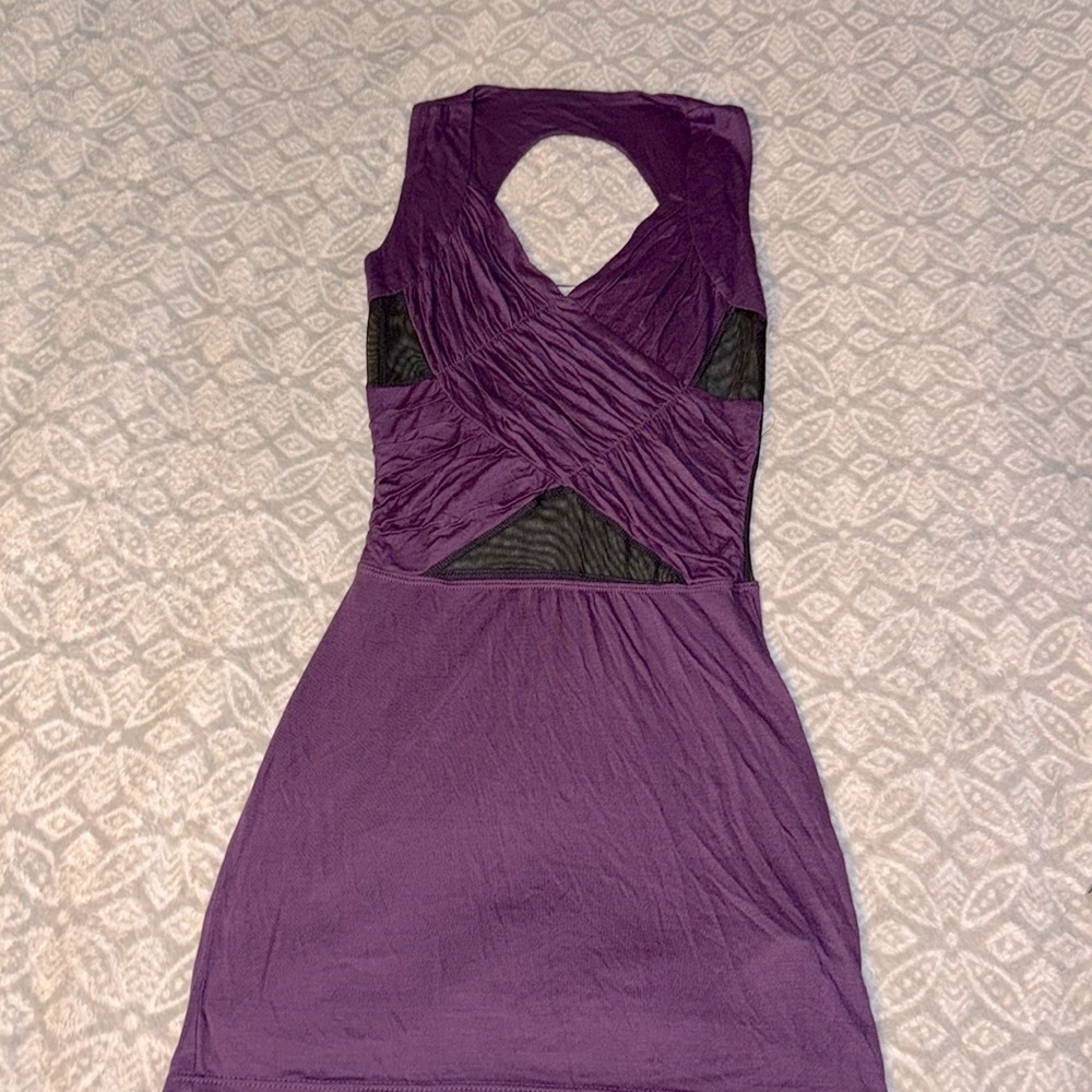 Charlotte Russe Purple Maxi Dress